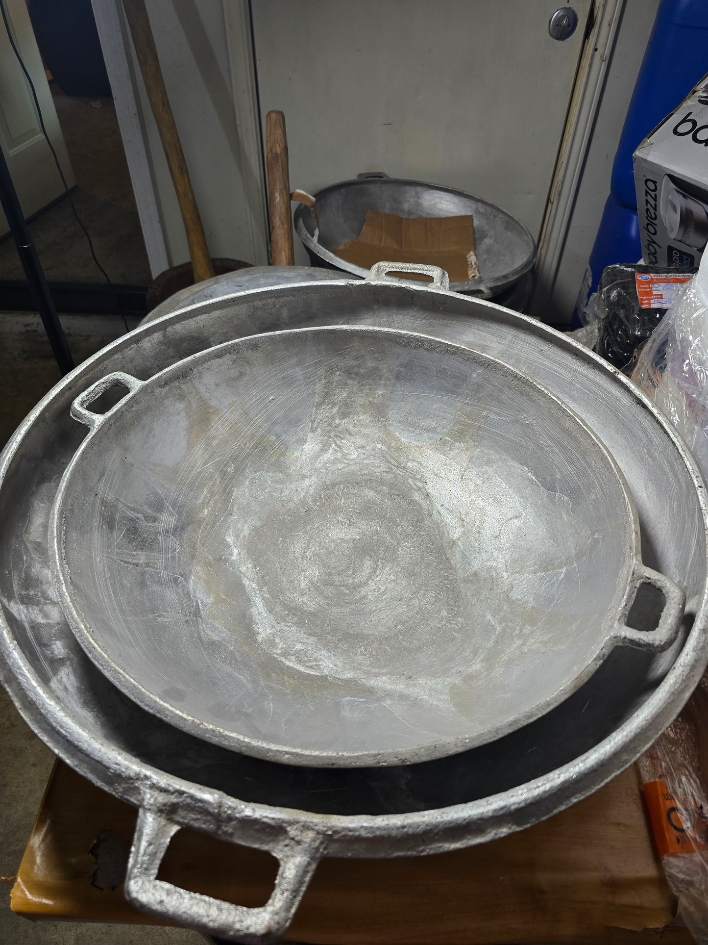 Agbada (Saki Frying Pot) Cast iron pots (Big)